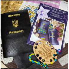 Набір для вишивання Сузір'я Єдинорога Обкладинка на паспорт (1025)