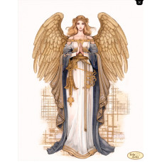 Схема для вишивання бісером Tela Artis Ангел гармонії (ТК-102)