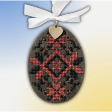 Набір для вишивки нитками на дерев’яній основі «Писанка. Волинщина» FLW-104