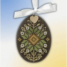 Набір для вишивки нитками на дерев’яній основі «Писанка. Крим» FLW-106