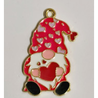 Підвіска (шармик) Only Гном з сердечком, 3х1,5 см (К-106)