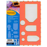 Трафарет для різака Fiskars Теги (4857)