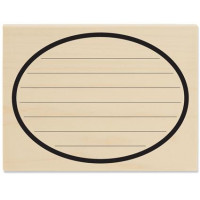 Гумовий штамп Stampabilities Journal Oval (OR1033)