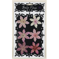 Квіти-Брадси Prima з ембосингом та позолотою - Belle Fleur - Gold Embossed (517953)