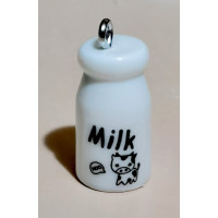 Підвіска (шармик) Only Пляшечка молока, 2,3х1 см (К-109)