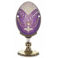 Набір для вишивки нитками на дерев’яній основі «Писанка. Вечірнє сяйво» FLW-111