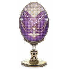 Набір для вишивки нитками на дерев’яній основі «Писанка. Вечірнє сяйво» FLW-111