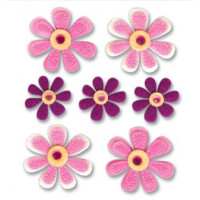 Наклейки фетрові 3D Jolees Boutique Ромашки (SPJB297)