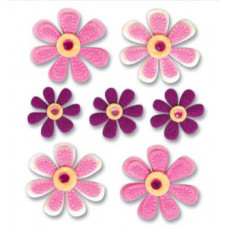 Наклейки фетрові 3D Jolees Boutique Ромашки (SPJB297)
