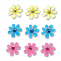 Наклейки фетрові 3D Jolees Boutique Квіточки (SPJB299)