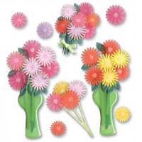 Наклейки блискучі 3D Jolees Boutique Весняний букет (SPJB234)