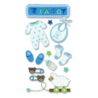 Наклейки 3D Jolees Малюк (SPJH006)