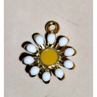 Підвіска (шармик) Only Ромашка, 1х1 см (К-115)