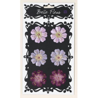 Квіти-Брадси Prima з ембосингом та позолотою - Belle Fleur - Gold Embossed (520151)