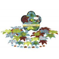 Квіти шовкові Petaloo Dahlia Box Blend - Guys Blue/Brown (1245-181)