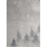 Канва рівномірна 32 з фоновим малюнком Alisena, 30х40 см (КФ0-1197)