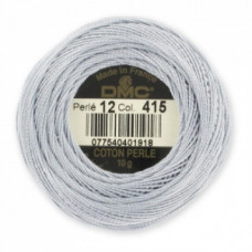 Нитки DMC Perle Cotton Size 12 - Pearl Gray (116 12 415)