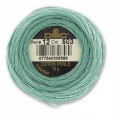 Нитки DMC Perle Cotton Size 12 - Medium Blue Green (116 12 503)