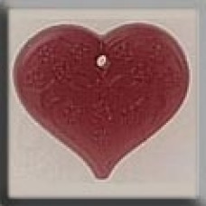 Прикраси Mill Hill Medium Floral Embossed Heart Rose (12114)
