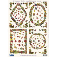 3D карта Reddy Creative Cards Квіткові рамки (82164)