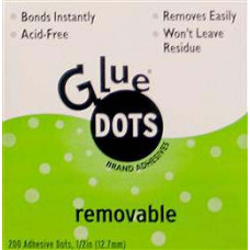 Клейові точки з можливістю переміщення Glue Dots, 1,27 см (GD08248)