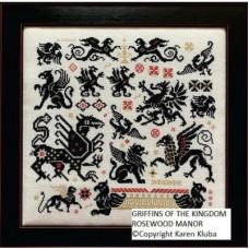 Схема для вышивки Rosewood Manor Griffins of the Kingdom ( RMS1270)