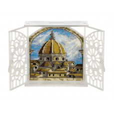 Набір для вишивки нитками на пластиковій основі «Венеційська тиша» FLX-128