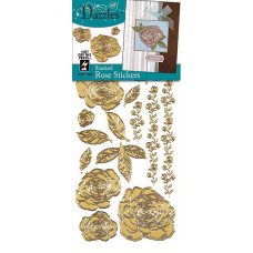 Наклейки HOTP Троянда золото (1830)