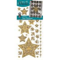 Наклейки HOTP Зірки золото (1831)