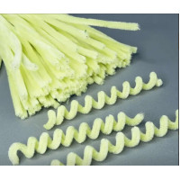 Набір хутряного (синельного) дроту Чарівна Мить, світло-жовтий, 100 шт (KR-06)