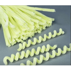 Набір хутряного (синельного) дроту Чарівна Мить, світло-жовтий, 100 шт (KR-06)