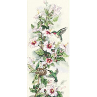 Набір для вишивання хрестиком Dimensions Мистецтво з rолібрі (13667)