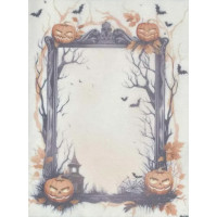 Канва рівномірна 32 з фоновим малюнком Alisena, 30х40 см (КФ0-1393)