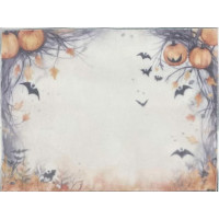 Канва рівномірна 32 з фоновим малюнком Alisena, 30х40 см (КФ0-1395)