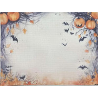 Канва Аїда 16 з фоновим малюнком Алісена, 30х40 см (КФ-1395)