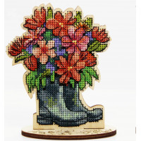 Набір для вишивания хрестиком ФрузелОК Весна у чоботях (1425)