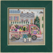 Набір для вишивання Mill Hill Квіткова вантажівка (MH142614)