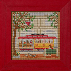 Набір для вишивання Mill Hill Тролейбус ( MH142615)