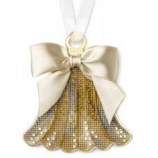 Набір для вишивання нитками на пластиковій основі Чарівна країна «Ялинкова прикраса – Різдвяне світло» FLX-143