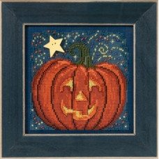 Набір для вишивання Mill Hill Опівнічний гарбуз (MH143206) Набір для вишивання Mill Hill Опівнічний гарбуз (MH143206)