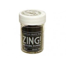 Пудра для эмбоссинга American Crafts Zing Embossing Powder - Opaque Black (27113)
