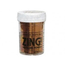 Пудра для эмбоссинга c глиттером American Crafts Zing Embossing Powder - Glitter Copper (27156)