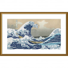 Набір для вишивання хрестиком Нова Слобода Велика хвиля в Канагава (СР1515)