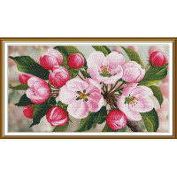 Набір для вишивання хрестиком Нова Слобода Яблуневий аромат (СР1526)