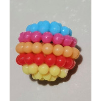 Пластикова кольорова намистина Only Бульбашка, 1 см, 2 шт (155)