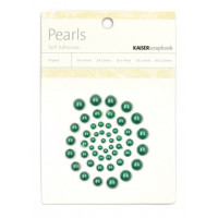 Половинки перлин KaiserCraft, 50 шт., Зелений (SB796)