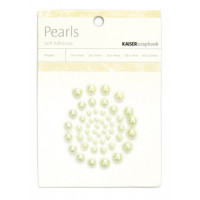 Половинки перлин KaiserCraft, 50 шт., світло-салатовий Lush (SB717)