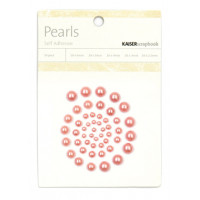 Половинки перлин KaiserCraft, 50 шт., рожевий (SB786)