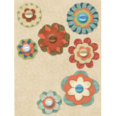 Наклейки об'ємні 3D K & Company Морська гладь (546134)