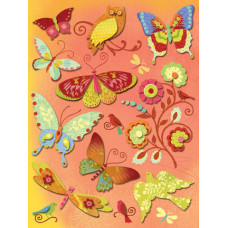 Наклейки об'ємні 3D K & Company Крилаті чудеса (547568)